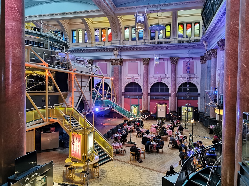 interior of the royal exchange theatre manchester